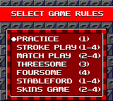 Ernie Els Golf screenshot 5 for Sega Game Gear